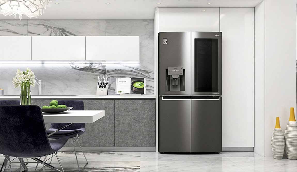یخچال فریزر ساید بای ساید ال جی مدل X334