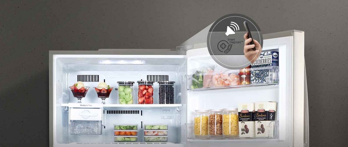 یخچال فریزر دو قلو ال جی GC-F411_GC-B414