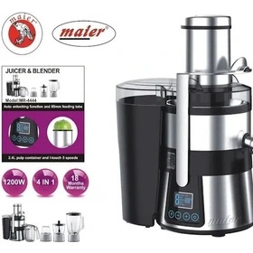 آبمیوه گیری 4 کاره مایر دیجیتال مدل MR-4444