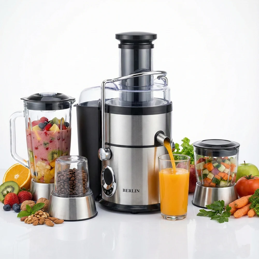 آبمیوه گیری 4 کاره برلین مدل BE-2600-BERLIN