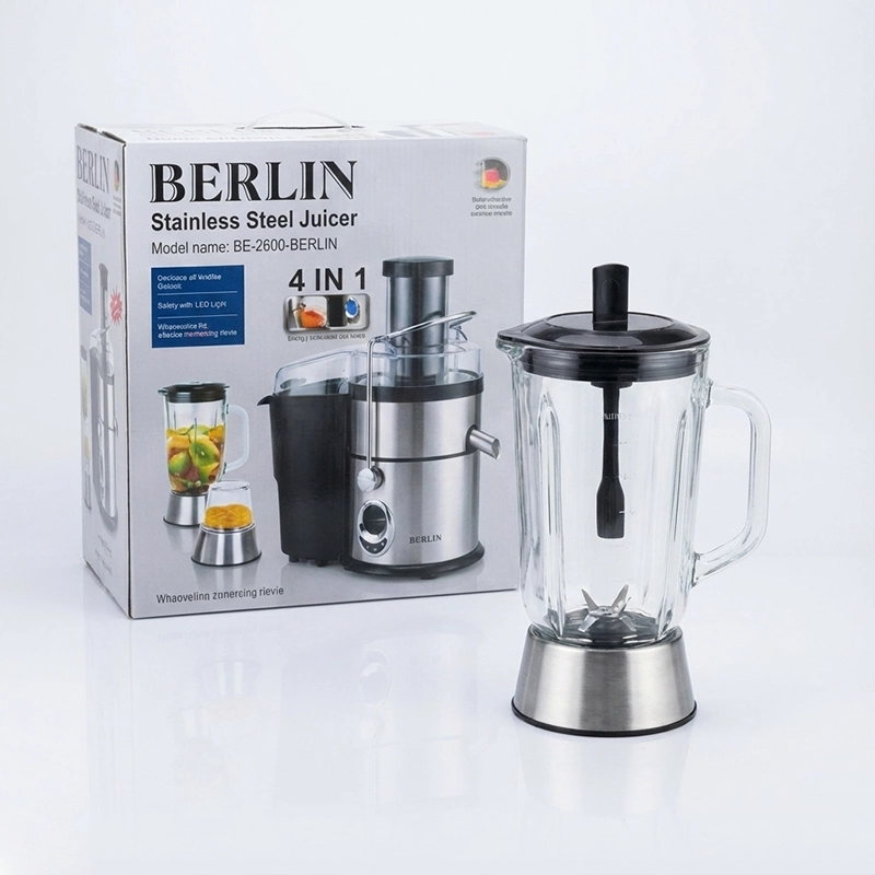 آبمیوه گیری 4 کاره برلین مدل BE-2600-BERLIN